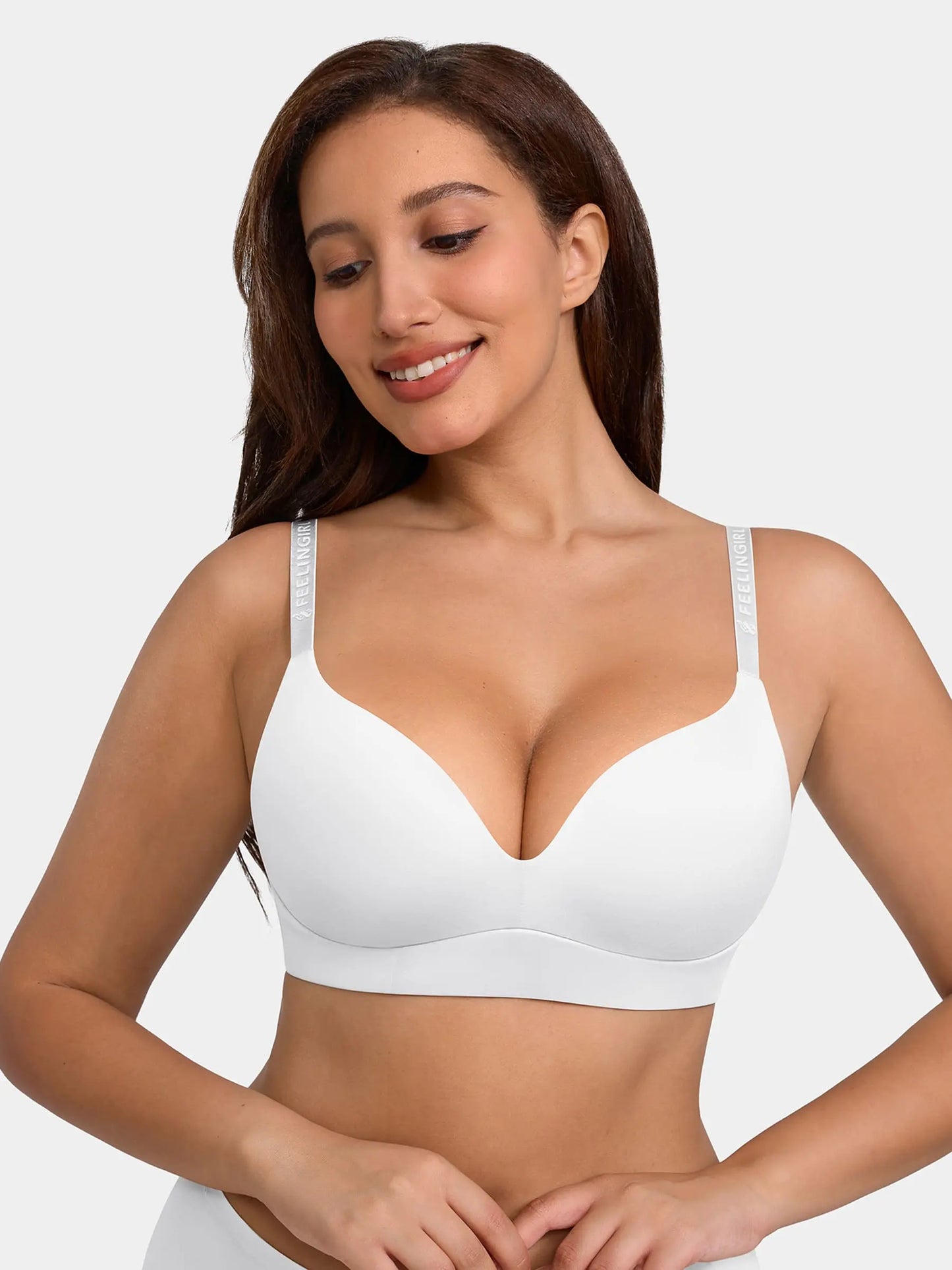 Willluxe Cloud Soft Wireless Bra Seamless Lift Support Everyday Wear