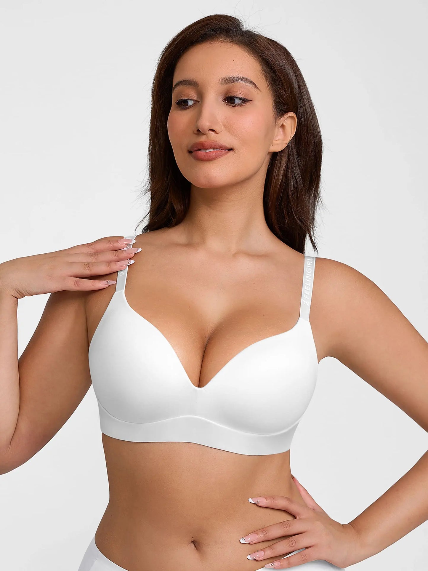 Willluxe Cloud Soft Wireless Bra Seamless Lift Support Everyday Wear