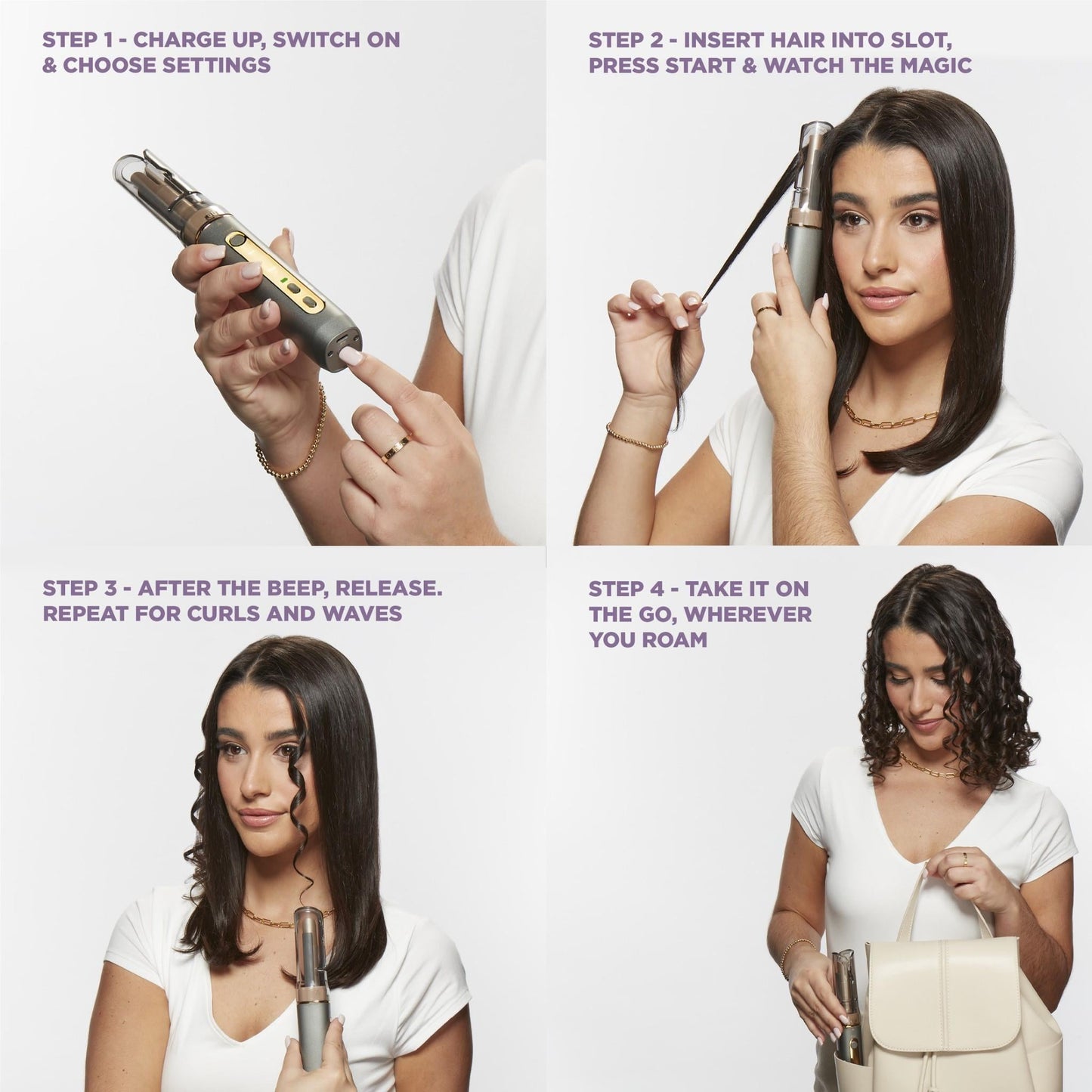 VS Sassoon Curl Secret Cordless Ceramic Auto Curler