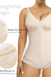 WILLLUXE Fajas Colombianas Moldeadoras Tummy Control Shapewear for Women Girdles Compression Garment