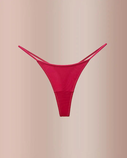 WILLLUXE® ForLove – Animal Print Thin Strap Thong