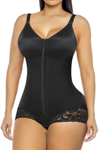 WILLLUXE Fajas Colombianas Moldeadoras Tummy Control Shapewear for Women Girdles Compression Garment