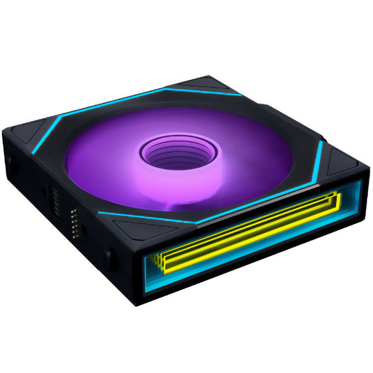 Lian Li UNI FAN SL-INF WIRELESS 120mm Reversed Blade ARGB PWM Fan (Black)