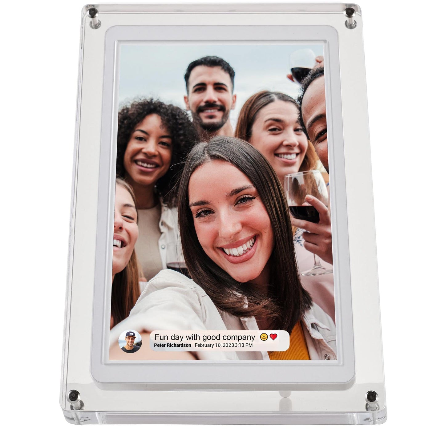 Jackson Frameo Smart Digtial Photo Frame 10.1" 8GB (Clear)