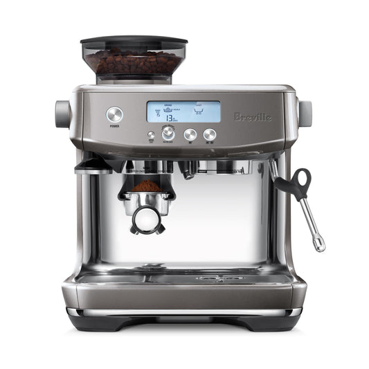 Breville the Barista Pro Coffee Machine (Smoked Hickory)