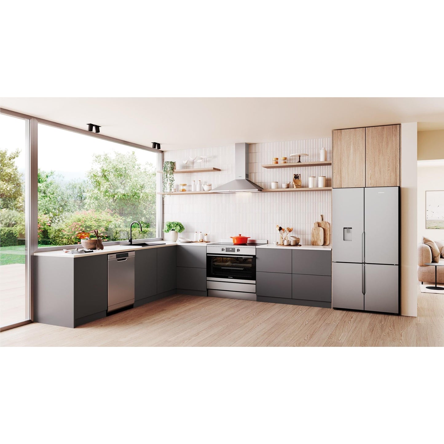 Westinghouse WSF6604XB 14-Place Setting Freestanding Dishwasher (Stainless Steel)