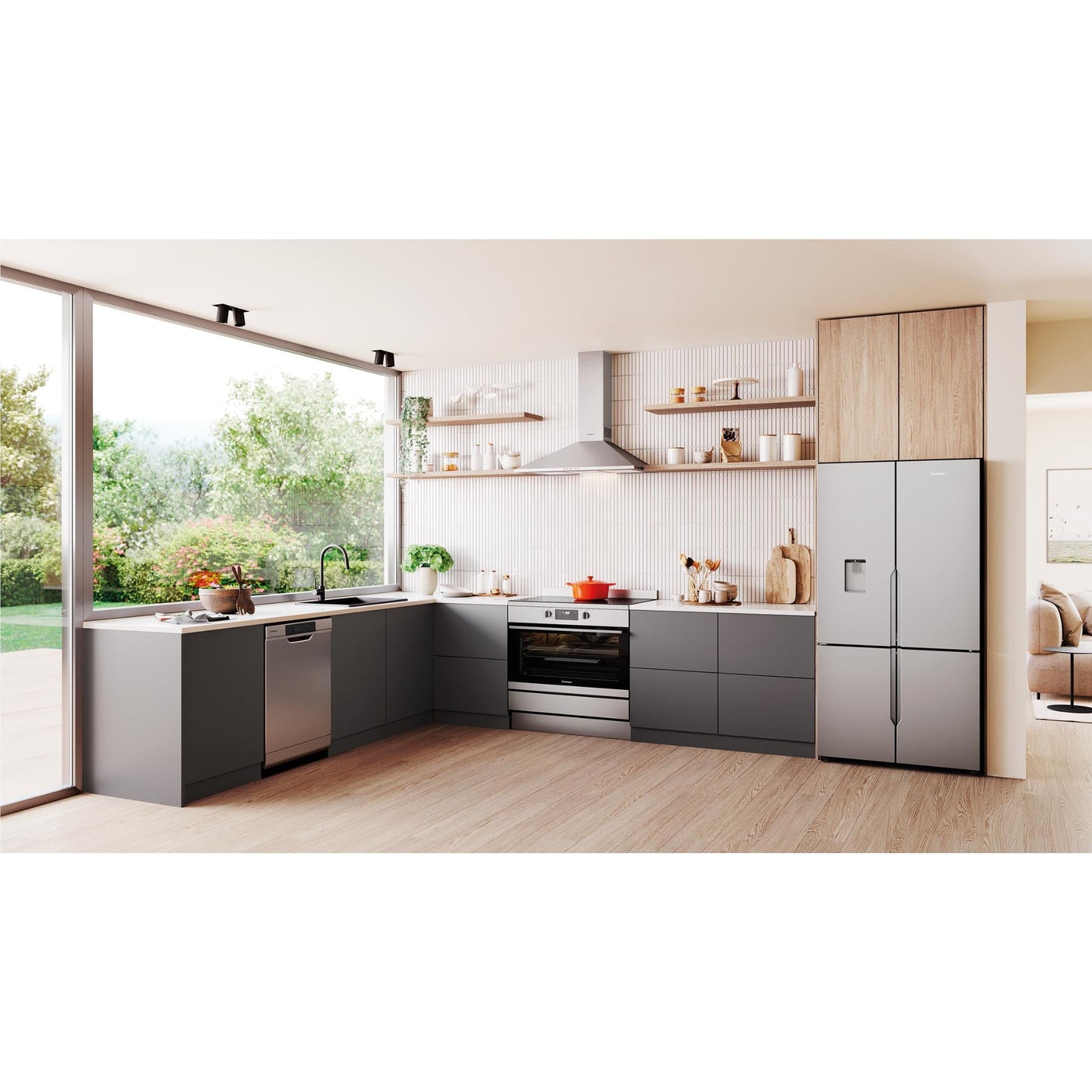 Westinghouse WSF6604XB 14-Place Setting Freestanding Dishwasher (Stainless Steel)