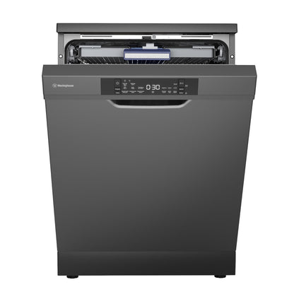 Westinghouse WSF6608KXB 15-Place Setting Freestanding Dishwasher (Dark Stainless Steel)
