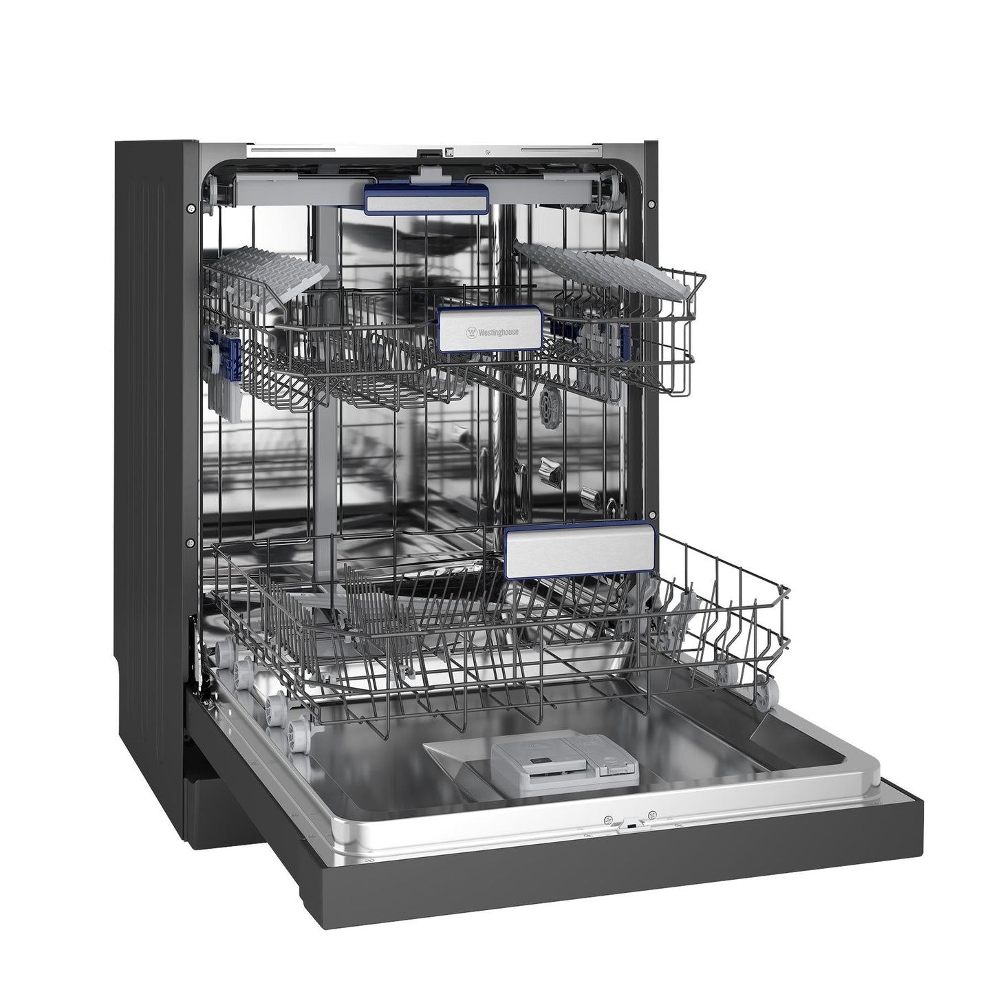 Westinghouse WSF6608KXB 15-Place Setting Freestanding Dishwasher (Dark Stainless Steel)