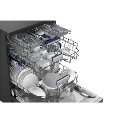 Westinghouse WSF6608KXB 15-Place Setting Freestanding Dishwasher (Dark Stainless Steel)