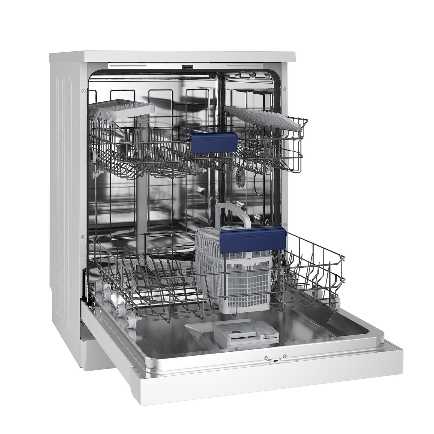 Westinghouse WSF6604WB 14-Place Setting Freestanding Dishwasher (White)