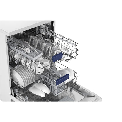 Westinghouse WSF6604WB 14-Place Setting Freestanding Dishwasher (White)