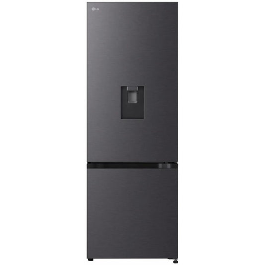 LG GB-W300MBL 332L Bottom Mount Fridge with Water Dispenser (Matte Black)