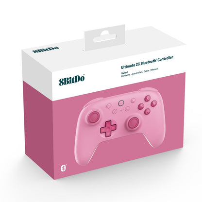 8BitDo Ultimate 2C Bluetooth Controller (Pink)