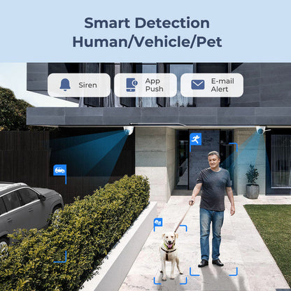 Reolink 24/7 Recording PoE Surveillance System Kit 2MP 8-Channel NVR