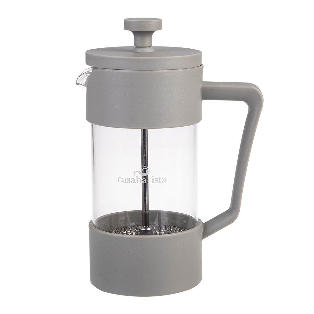 Casabarista Oslo Accent Stainless Steel Coffee Plunger 3 Cup 350ml Taupe