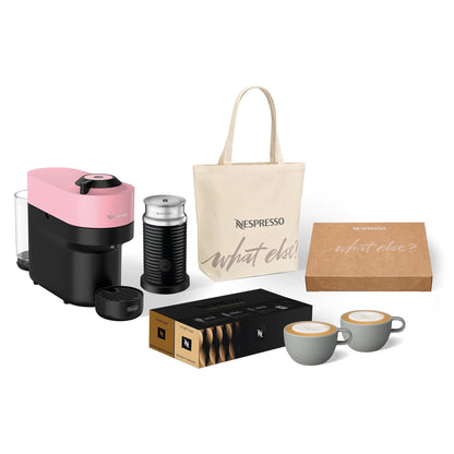De'Longhi Nespresso Vertuo Pop Morning Starter Set (Candy Pink)