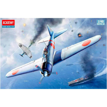 1/48 A6M2B Zero Fighter Model 21 ''Battle of Midway''