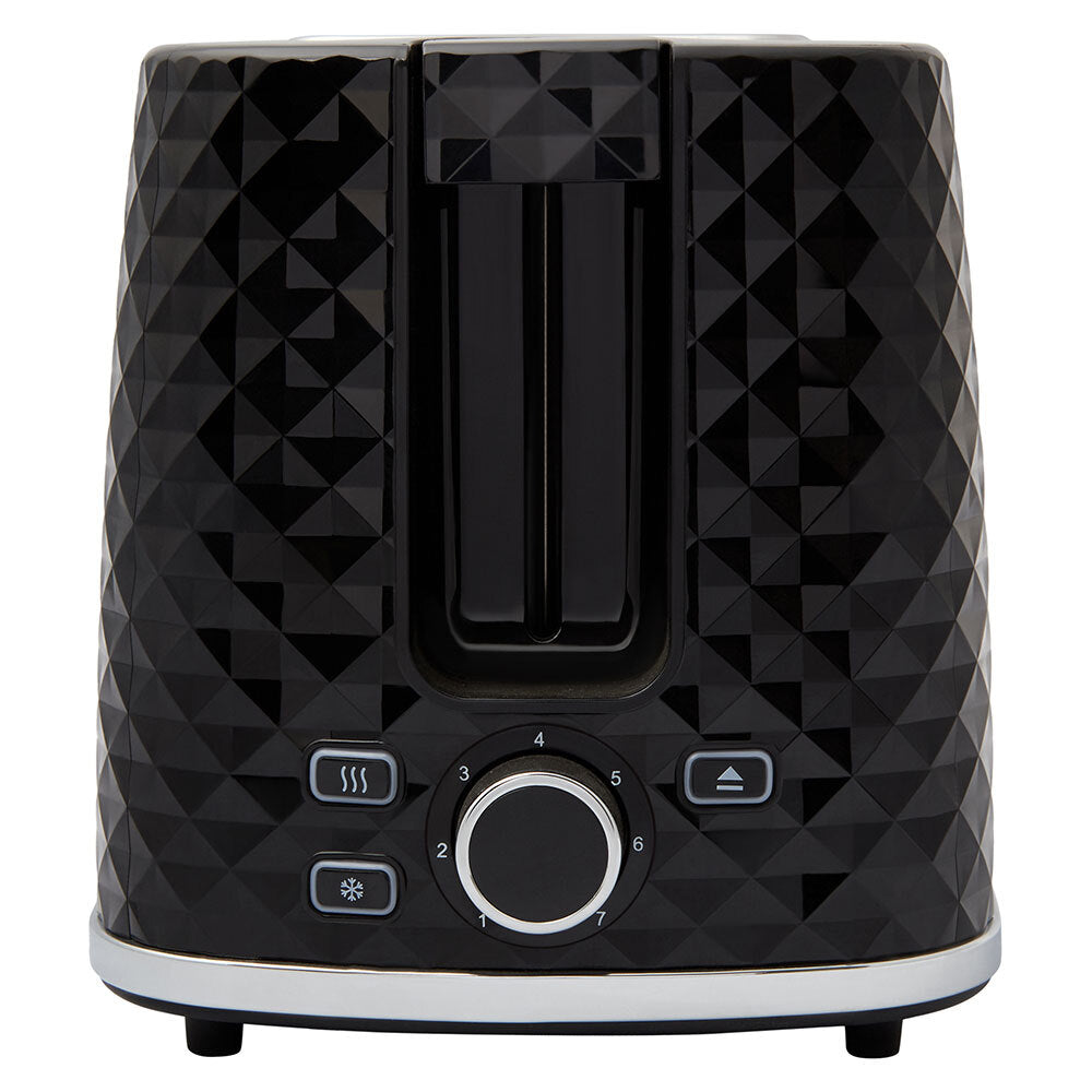 Westinghouse Electric 1.7L 2200W Kettle & 930W 2 Slice Bread Toaster Set (Black)