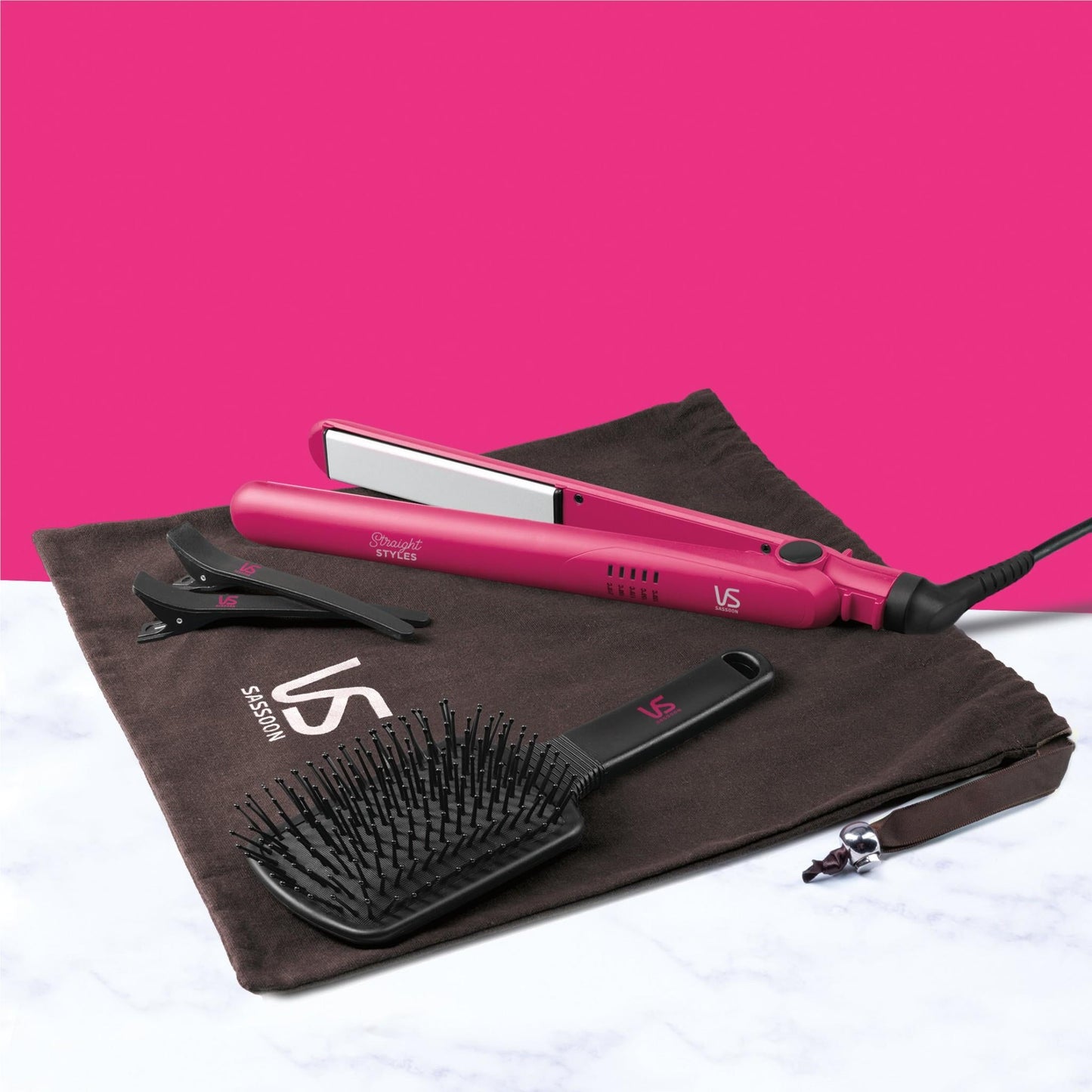 VS Sasoon Shine Lustre Straight Styles Hair Straightener