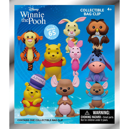 Winnie The Pooh - 3D PVC Bag Clip (Blind Bag)