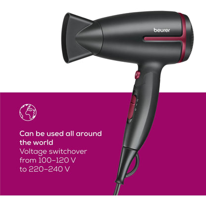 Beurer HC25RC LIMITED EDITION Travel Hair Dryer