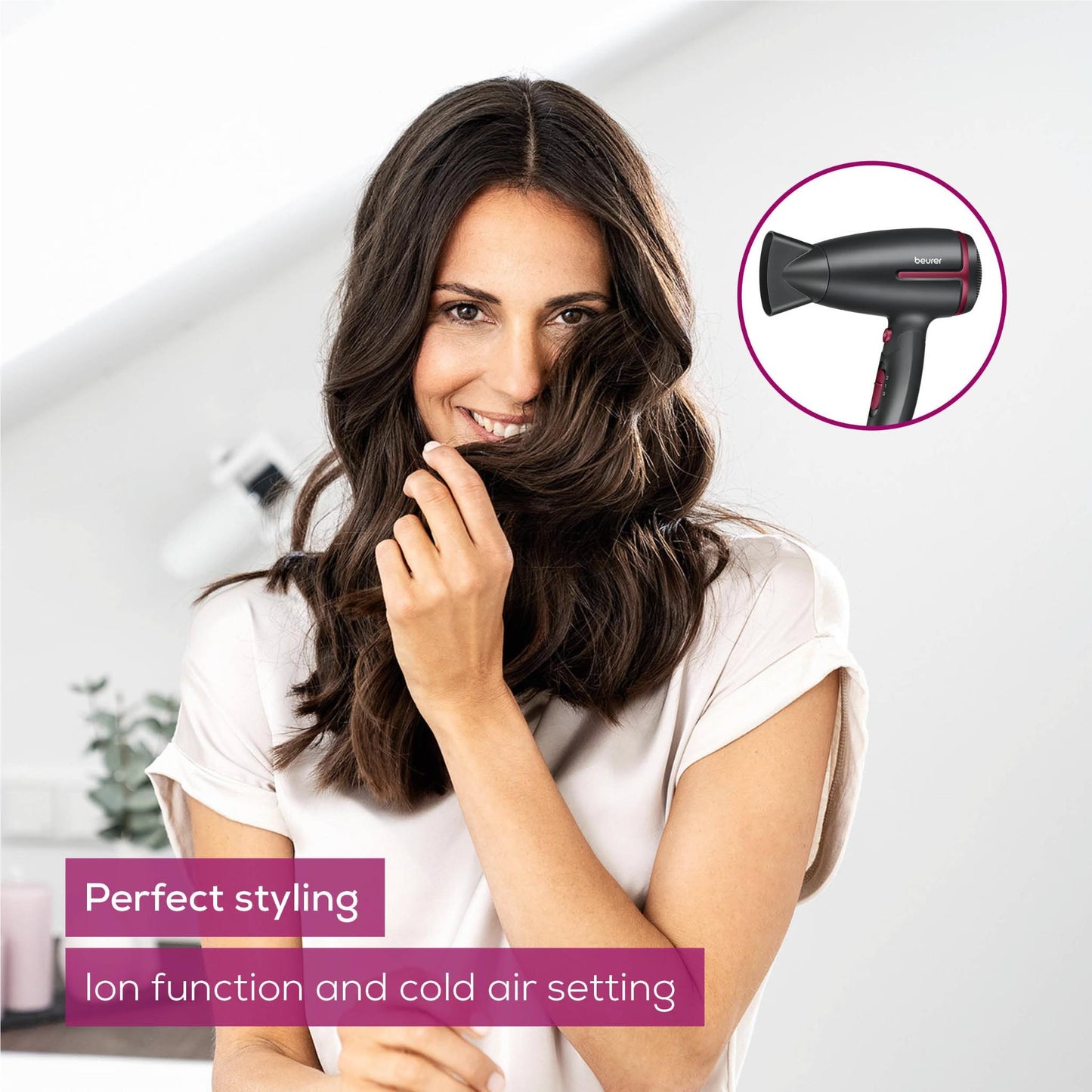 Beurer HC25RC LIMITED EDITION Travel Hair Dryer
