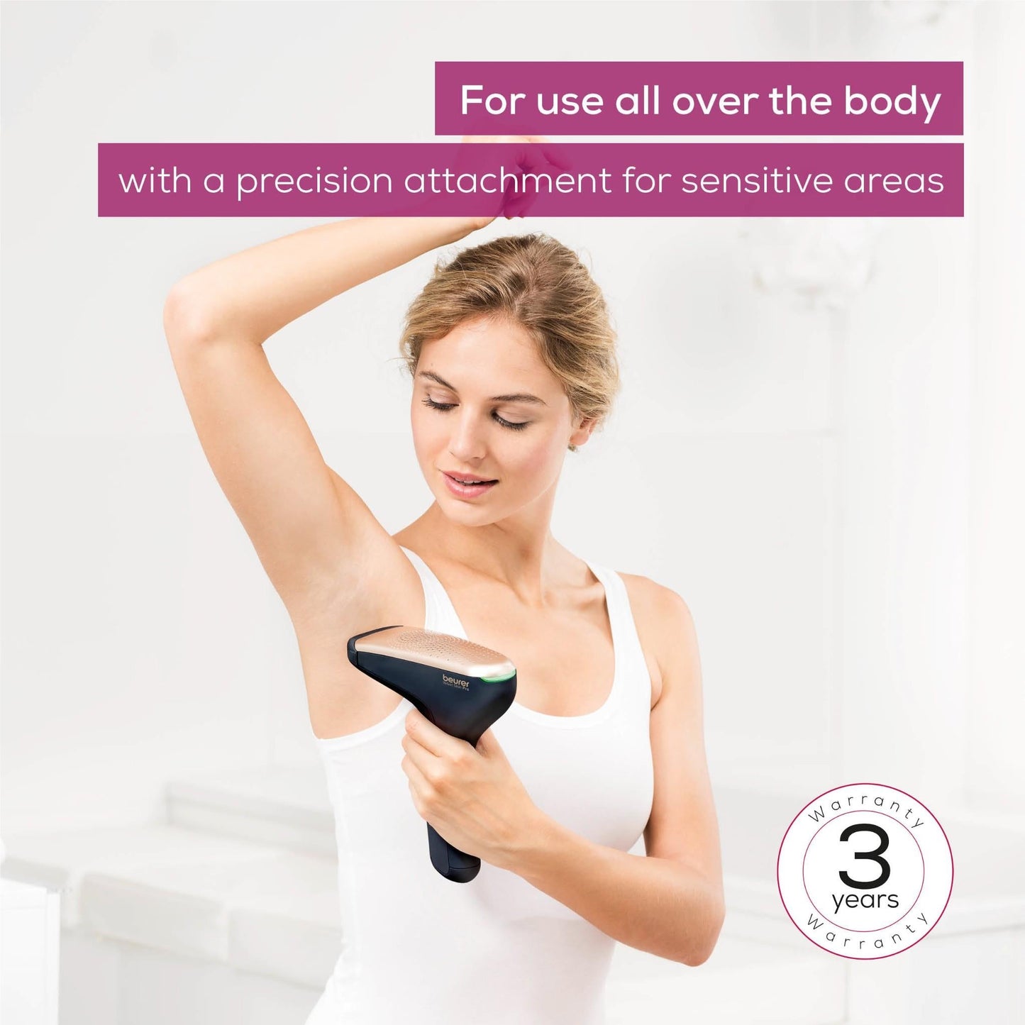 Beurer IPL8800 Velvet Skin Pro IPL Hair Removal Device