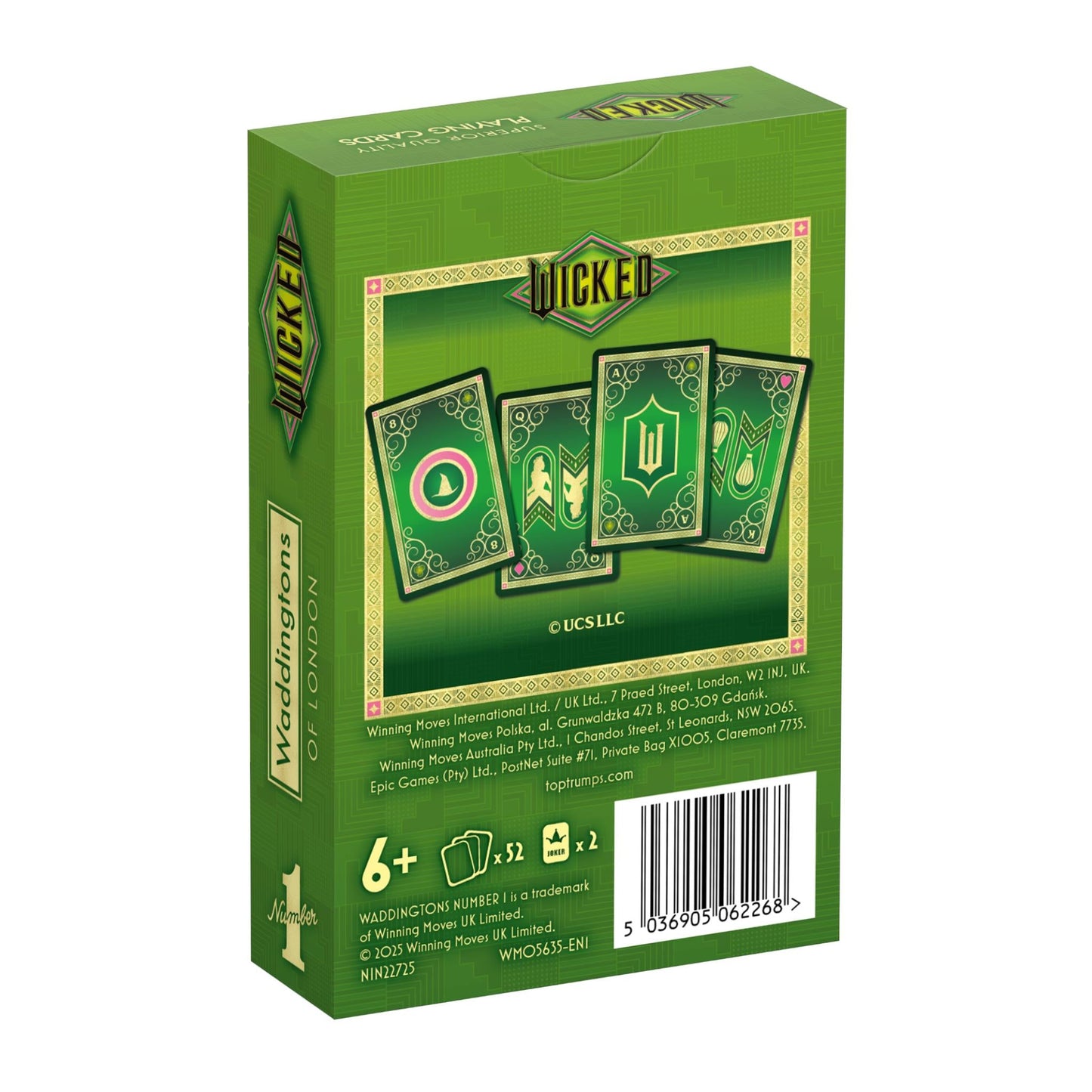 WN1 Wicked Playing Cards