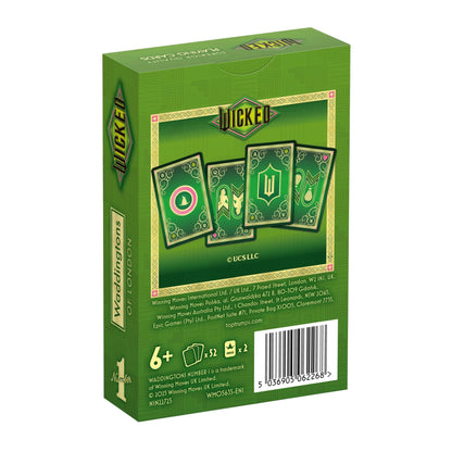 WN1 Wicked Playing Cards