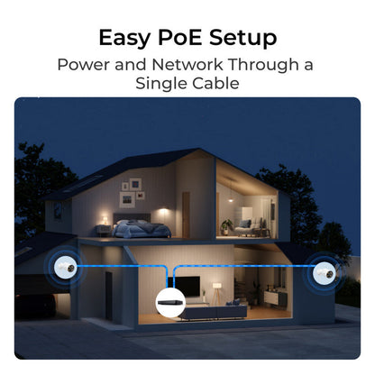 Reolink 4K  Outdoor PoE ColorX Night Vision&HDR Tech Security Camera