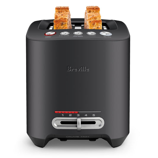 Breville the Smart Toast 4 Slice Toaster (Black Truffle)