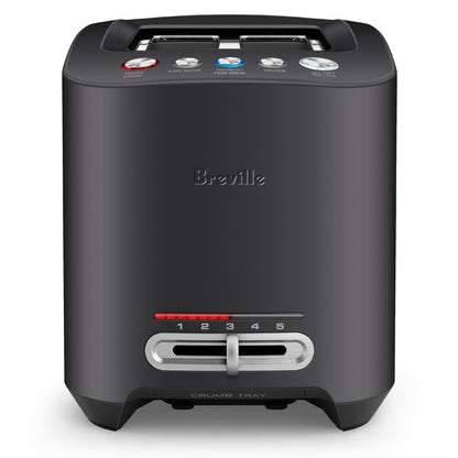 Breville the Smart Toast 4 Slice Toaster (Black Truffle)