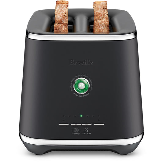 Breville the Eye Q Auto 2 Slice Toaster (Black Truffle)