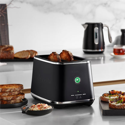Breville the Eye Q Auto 2 Slice Toaster (Black Truffle)