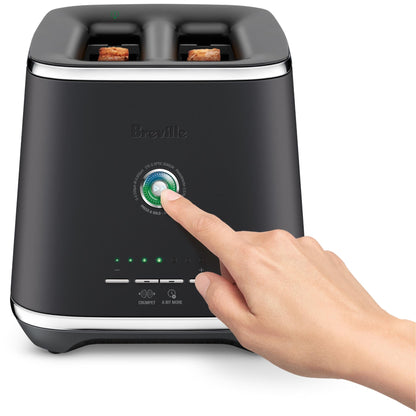 Breville the Eye Q Auto 2 Slice Toaster (Black Truffle)