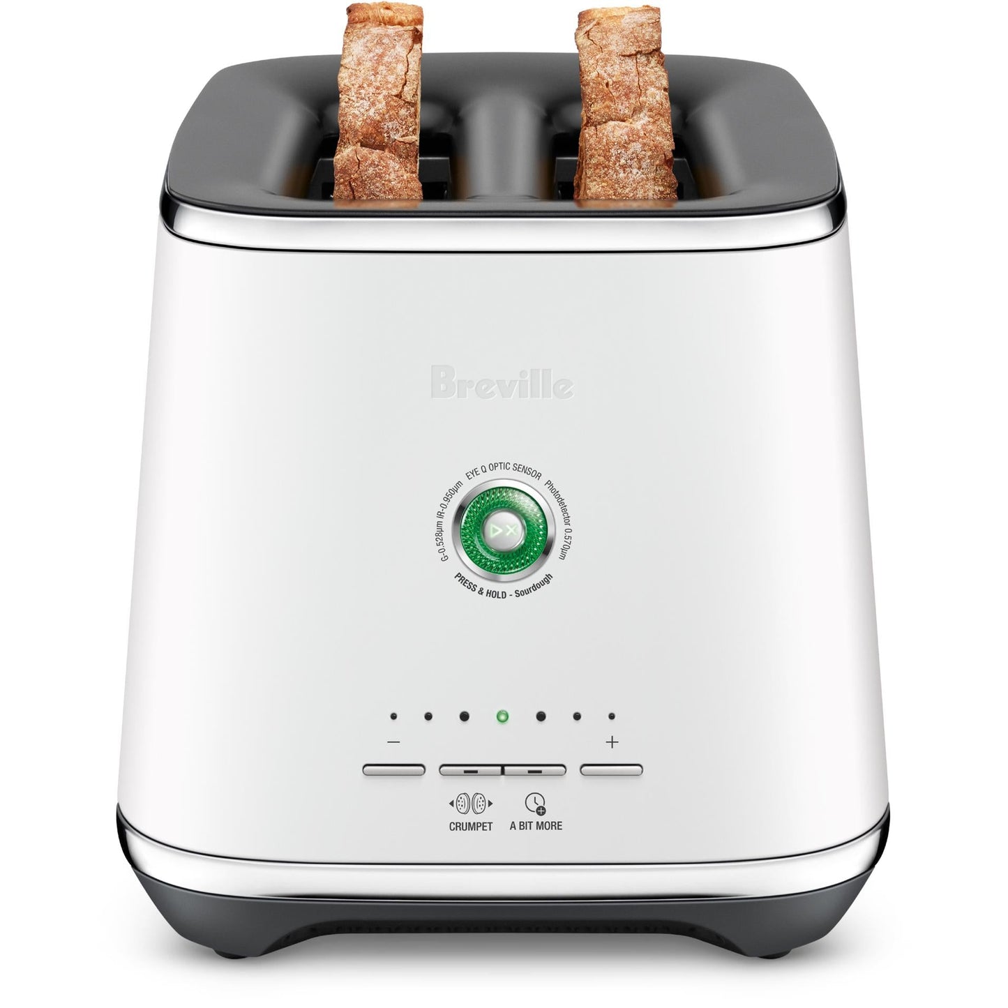 Breville the Eye Q Auto 2 Slice Toaster (Sea Salt)