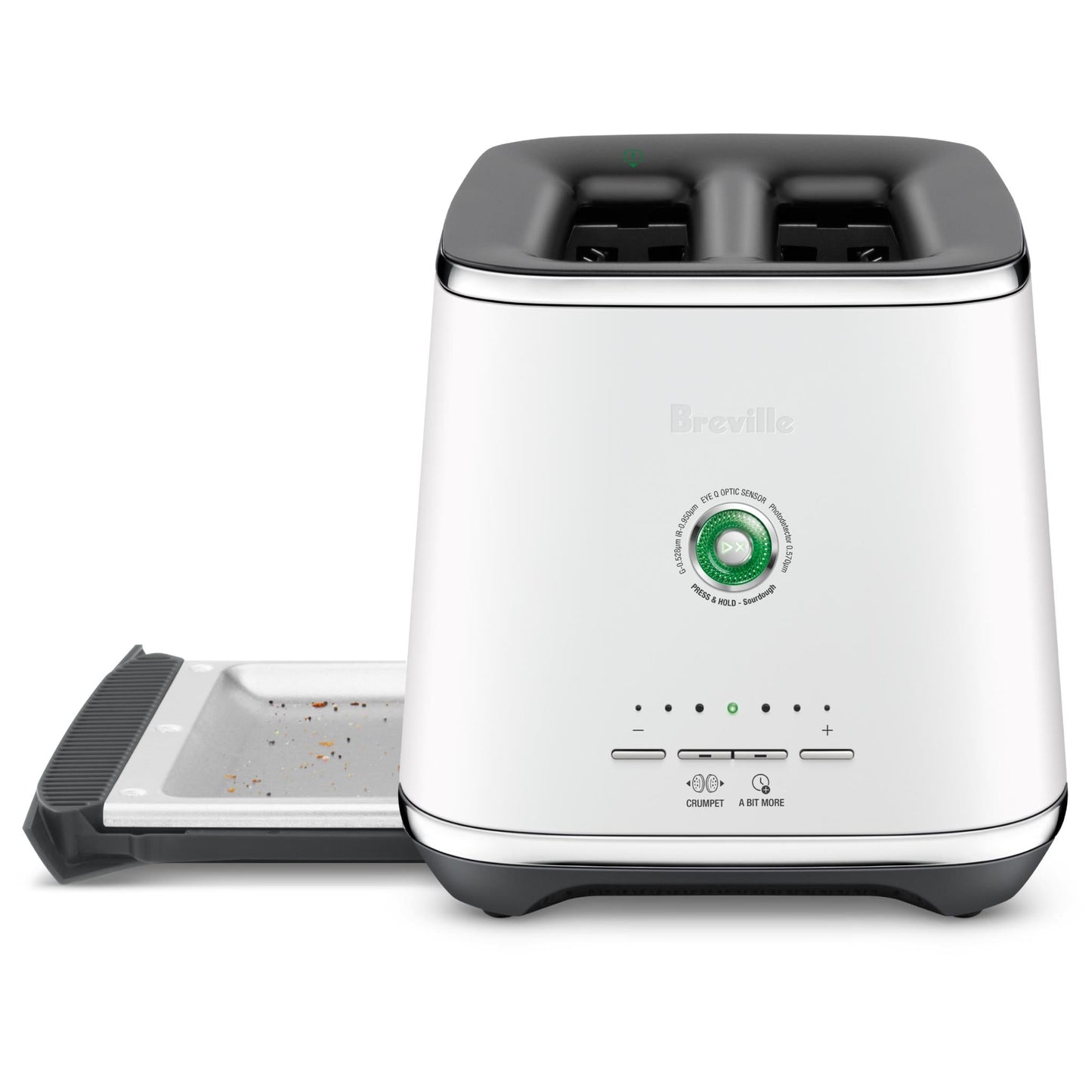 Breville the Eye Q Auto 2 Slice Toaster (Sea Salt)