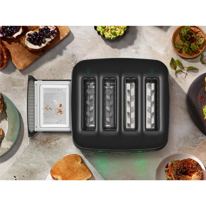 Breville the Eye Q Auto 4 Slice Toaster (Black Truffle)