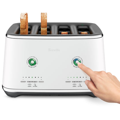 Breville the Eye Q Auto 4 Slice Toaster (Sea Salt)
