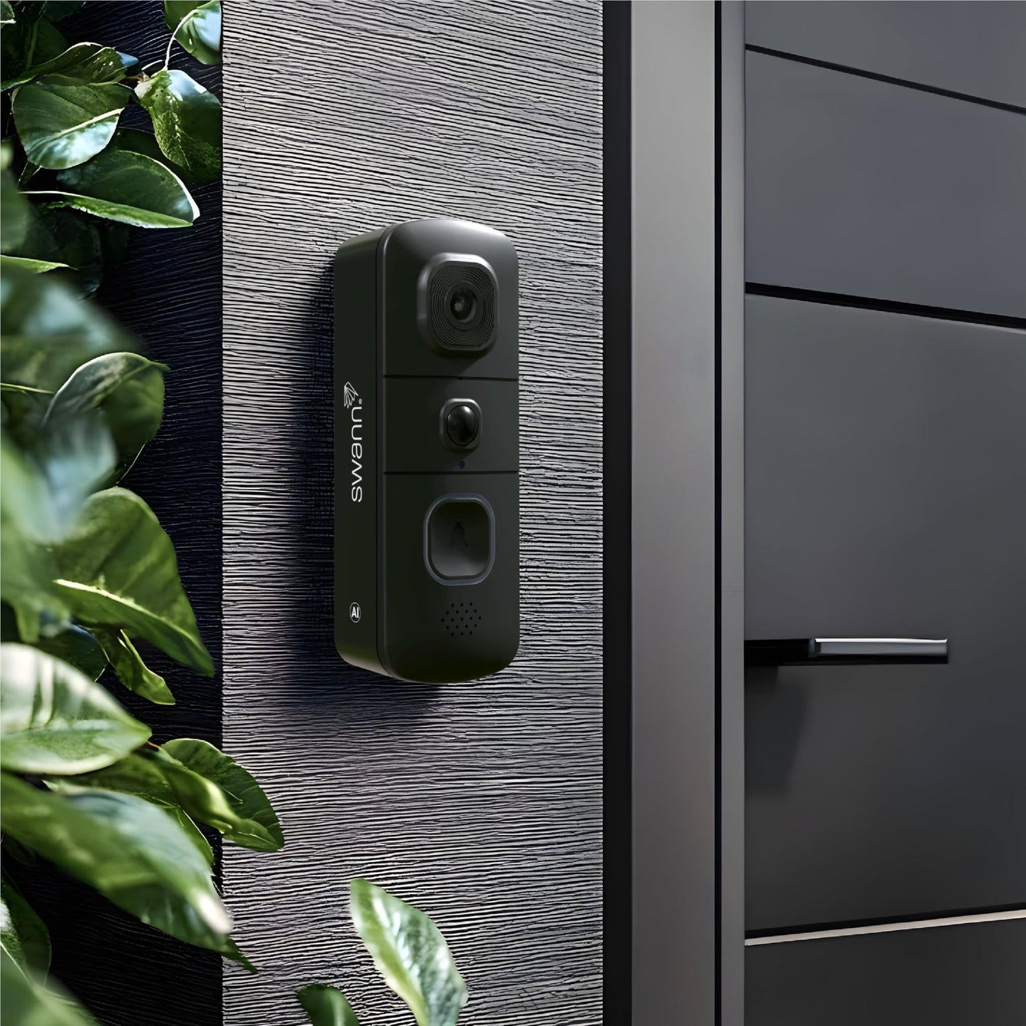 Swann Evo Wireless Video Doorbell (Black)