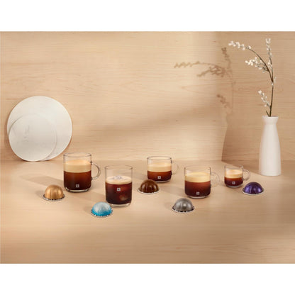 De'Longhi Vertuo Pop Nespresso Capsule Coffee Machine Value Pack (Lemon)