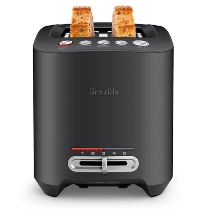 Breville the Smart Toast 2 Slice Toaster (Black Truffle)