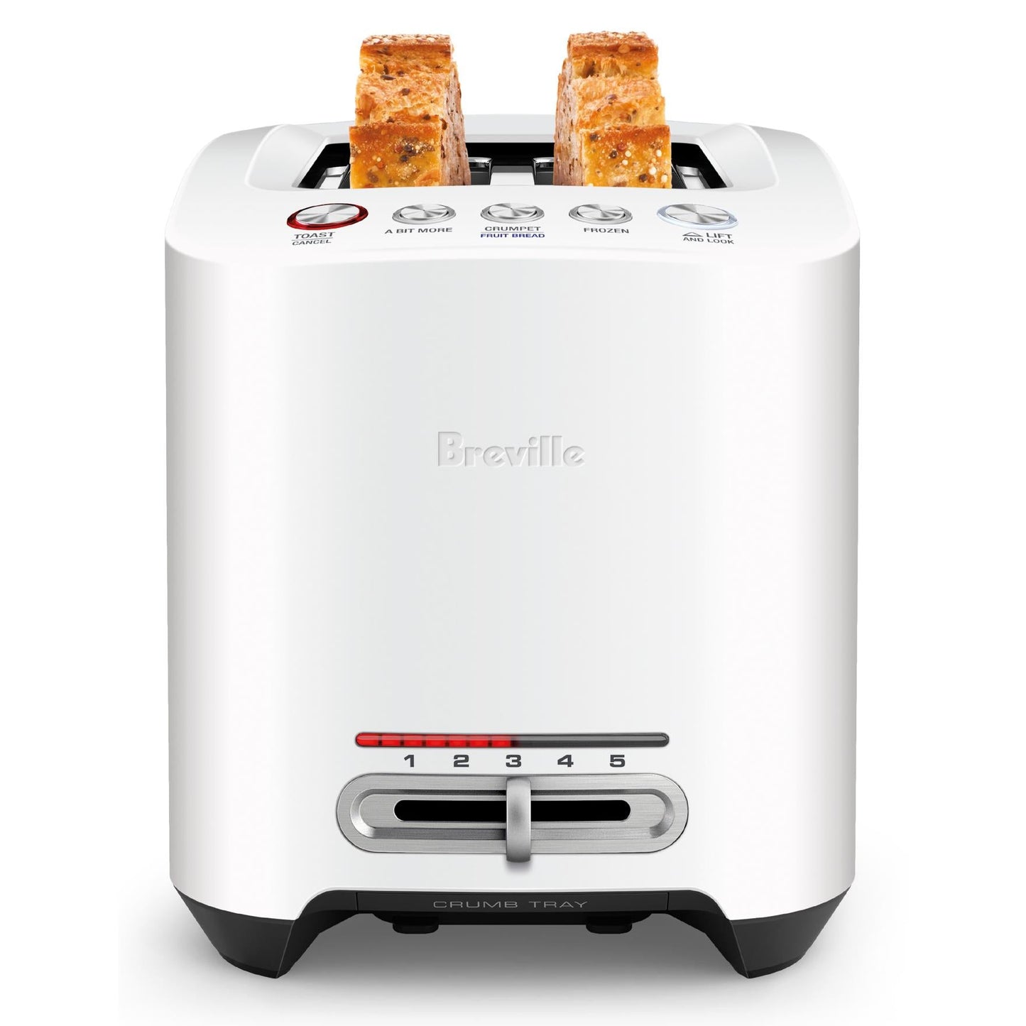 Breville the Smart Toast 2 Slice Toaster (Sea Salt)