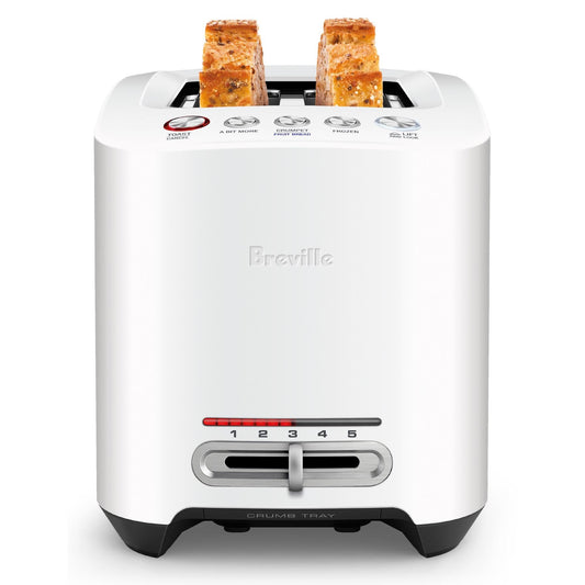 Breville the Smart Toast 2 Slice Toaster (Sea Salt)