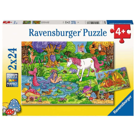 Ravensburger 2x24pc Magical Forest Puzzle