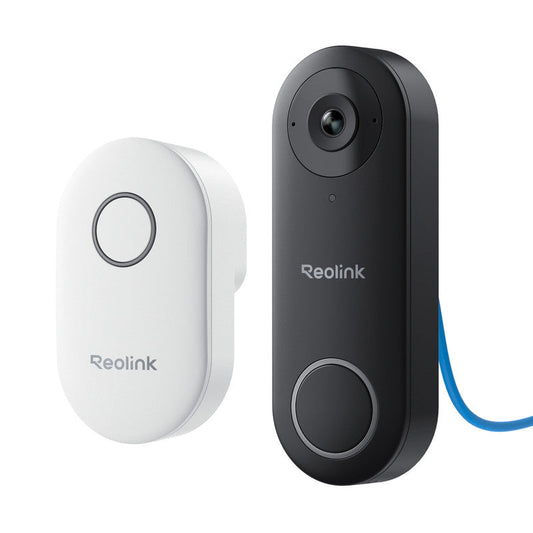 Reolink 5MP PoE Camera Video Doorbell with Chime Person Detection