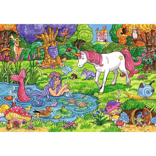 Ravensburger 2x24pc Magical Forest Puzzle