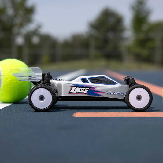 Losi Micro-B 2S RC Buggy Electric 2WD 1/24 Scale RTR - Silver