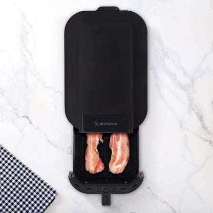 Westinghouse 1700W Air Fryer Benchtop Kitchen Oven Slimline Opti-Fry 8L (Black)